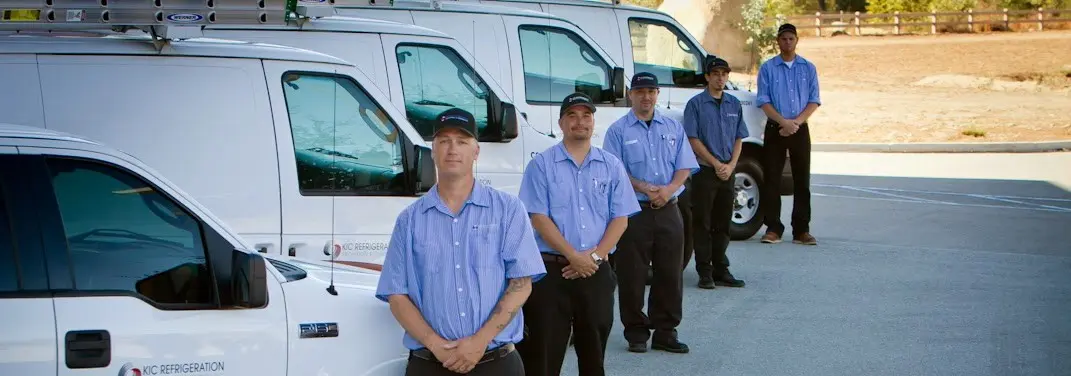 KIC Refrigeration crew ready for Mini Split Repair jobs across West Pensacola